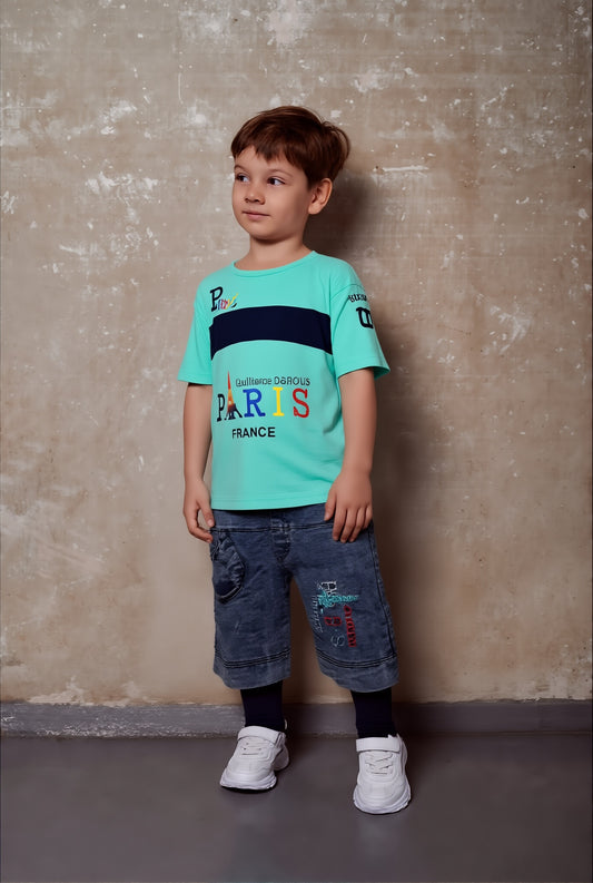 Boys Jersey/Terry 2 Piece Suit